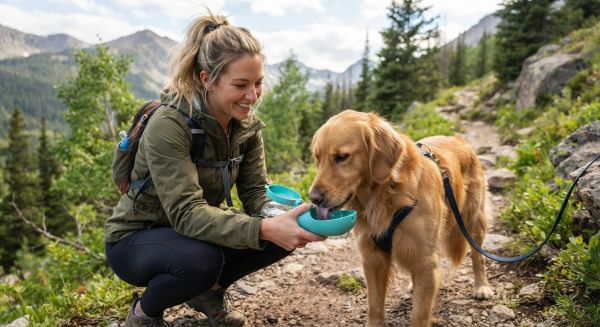 Top 5 gourdes anti-fuites pour chiens à emporter partout